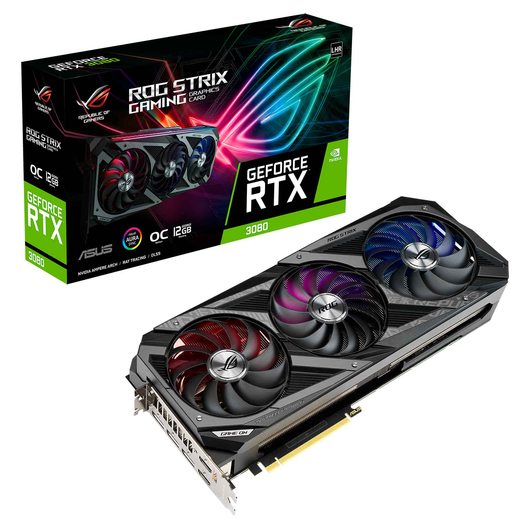 El principio Nuestra compañía Ascensor ASUS anuncia las tarjetas gráficas NVIDIA GeForce RTX 3080 de 12 GB