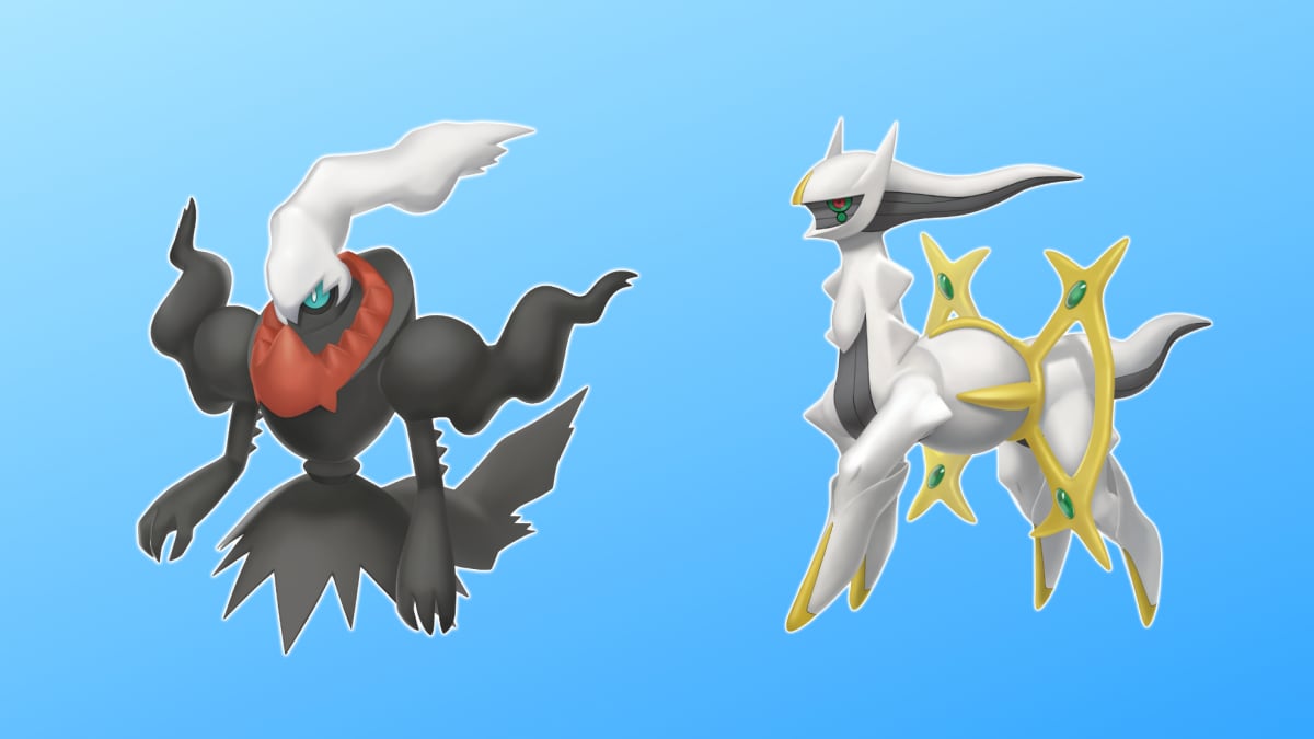 Pokémon Brilliant Diamond y Shining Pearl reciben a Darkrai y Arceus