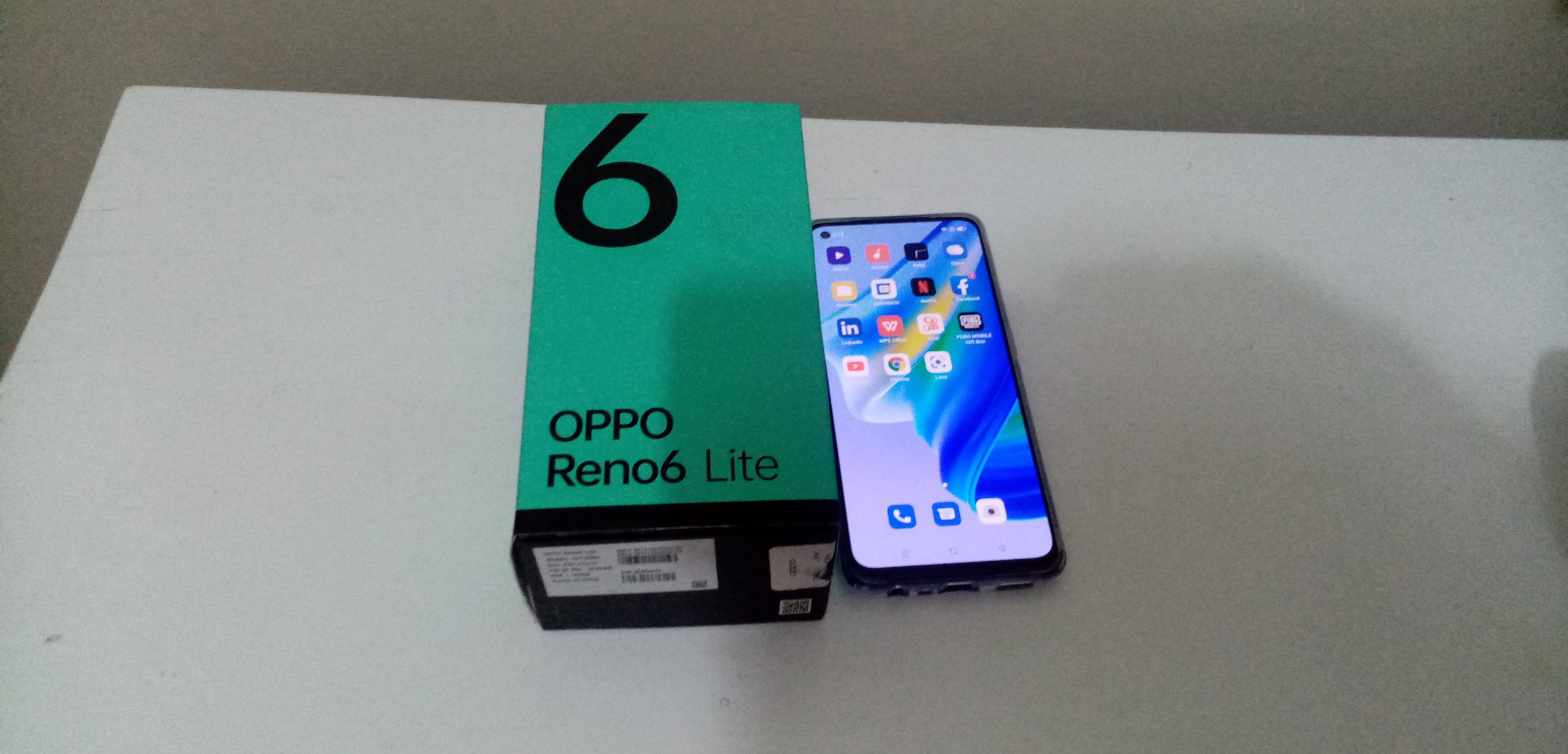 OPPO Celular Reno6 Lite Plata 128gb+6gb 5000mAh Carga Rapida