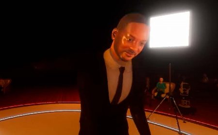 Crean en realidad virtual la bofetada de Will Smith a Chris Rock