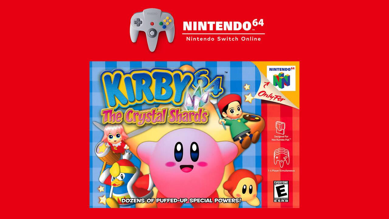 Kirby 64: The Crystal Shards llegará a Nintendo Switch Online