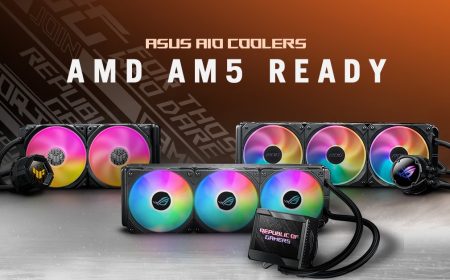 Los coolers AIO de ASUS serán totalmente compatibles con las placas base AMD AM5