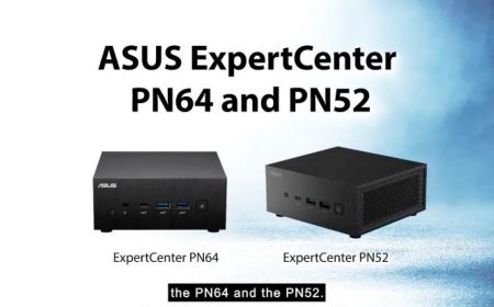 ASUS anuncia los mini PC ExpertCenter PN64 y PN52