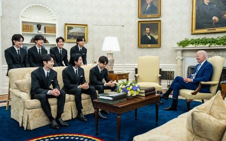 BTS visita la Casa Blanca y denuncia los crímenes de odio contra asiáticos