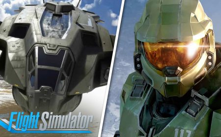 La nave de Halo ya está disponible GRATIS en Microsoft Flight Simulator