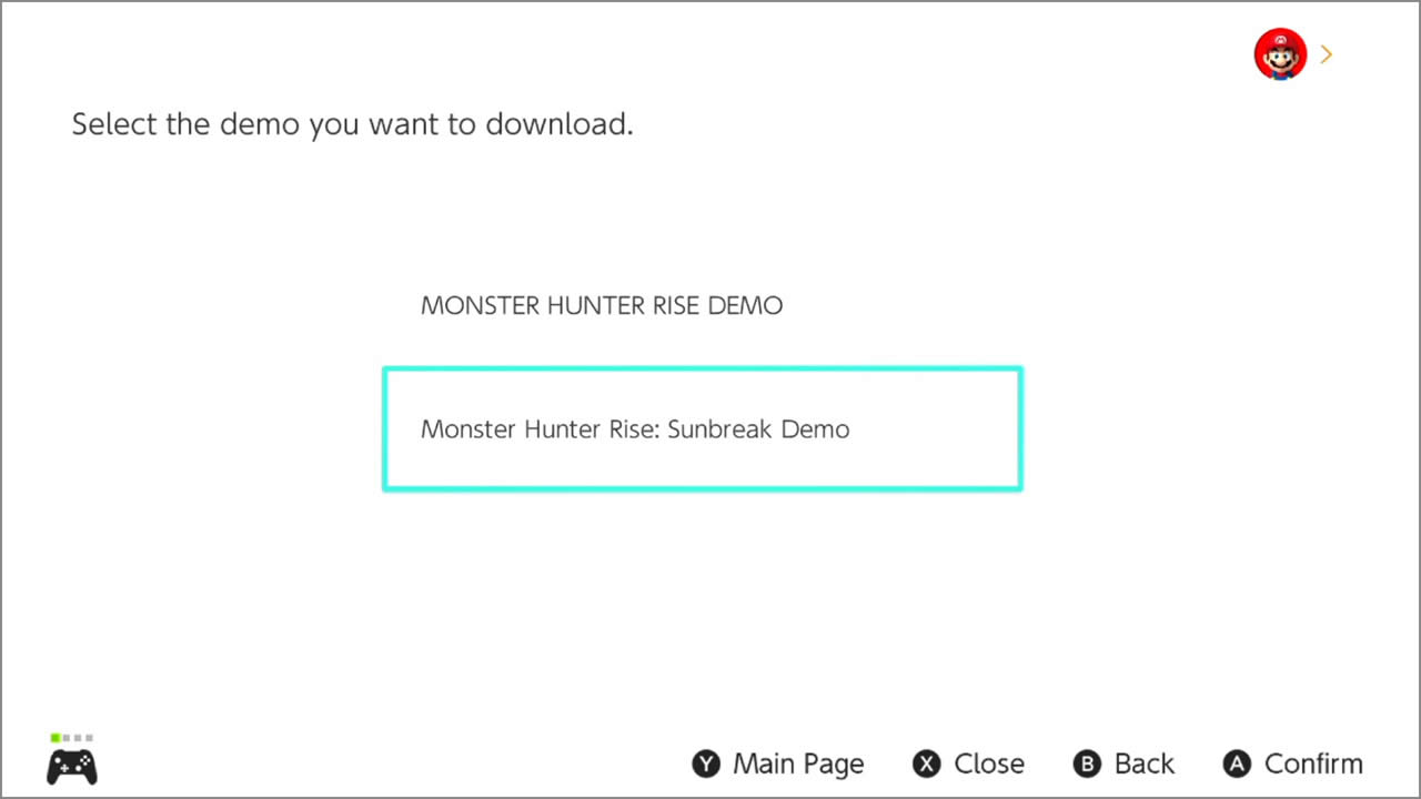 monster hunter rise sunbreak demo