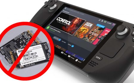 Valve advierte no modificar el SSD de la Steam Deck