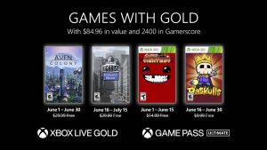 xbox gold junio