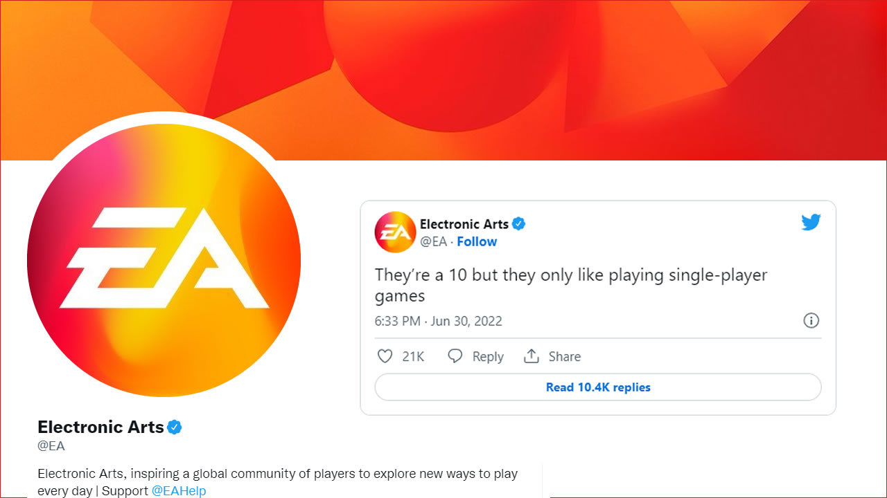 EA twitter