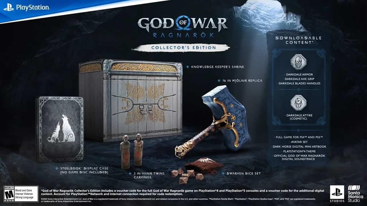 god of war ragnarok ediciones