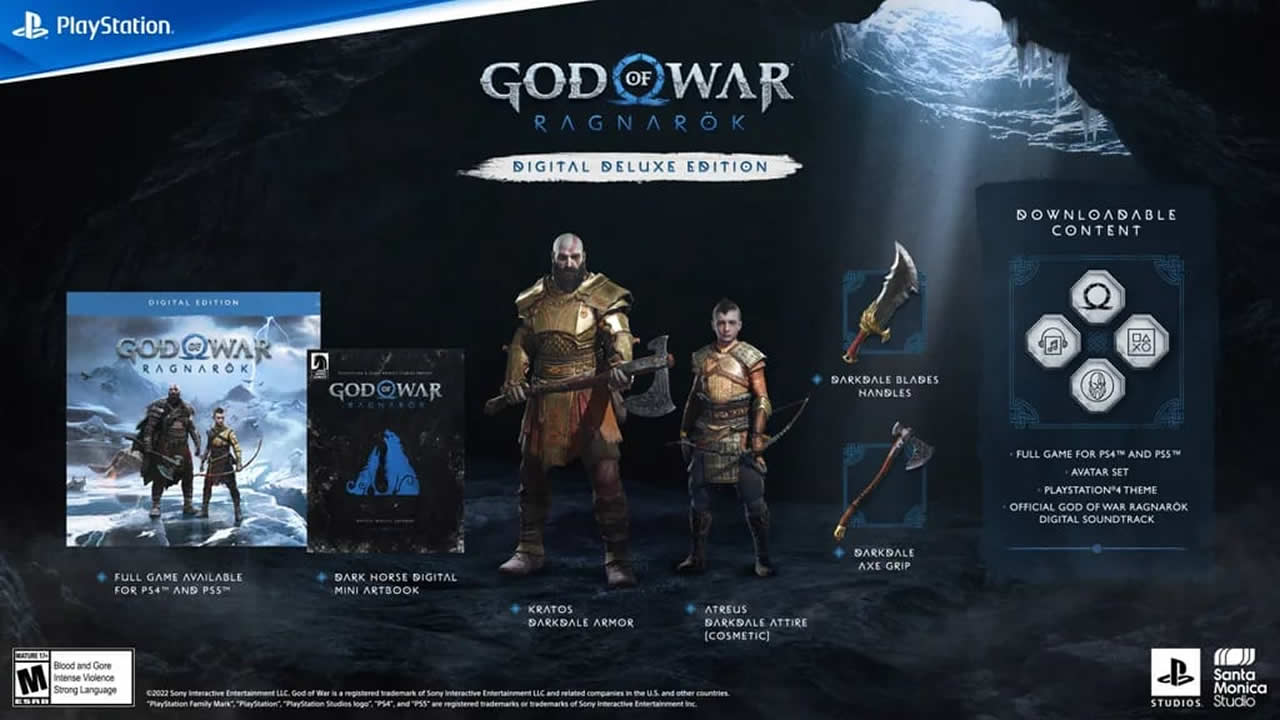 god of war ragnarok ediciones