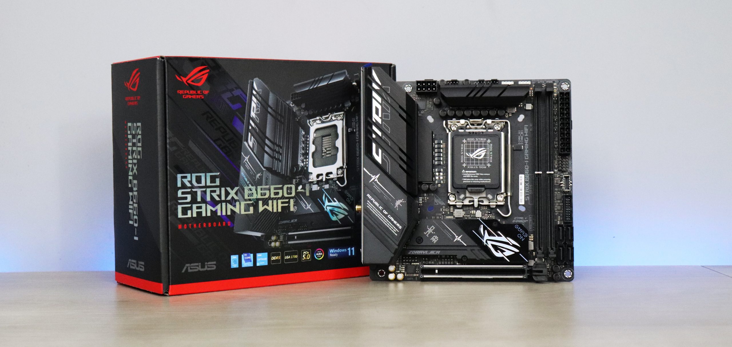 Imagen de ROG STRIX B660-I WIFI – REVIEW