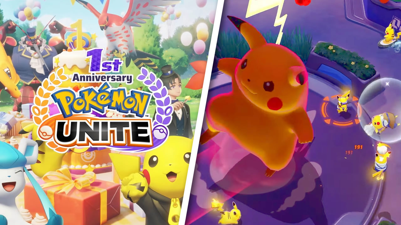 Pokémon Unite celebra primeiro aniversário com Pika Party