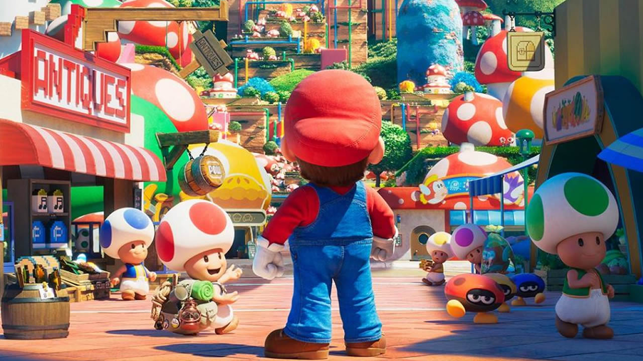 super mario pelicula poster direct