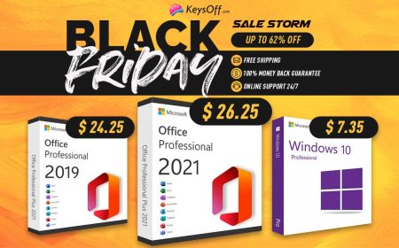 Black Friday 2022: MS Office 2021 de por vida por sólo $13,85 y Windows original por sólo $6,22.