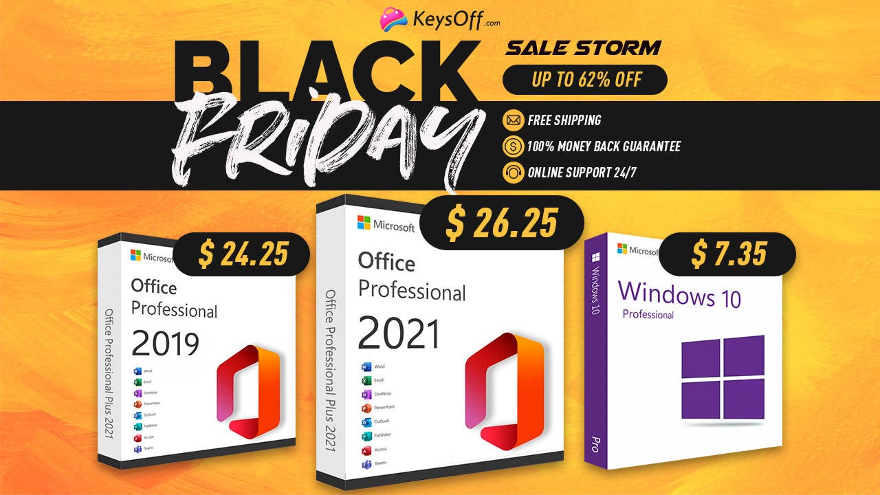 Black Friday 2022: MS Office 2021 de por vida por sólo $13,85 y Windows  original por sólo $6,22. - MasGamers