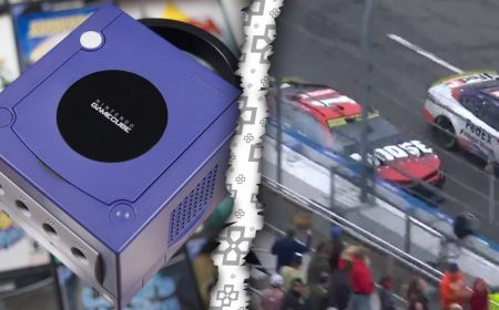 Corredor de NASCAR clasificó con un truco de un videojuego de GameCube
