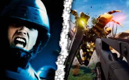 Este es Starship Troopers: Extermination, videojuego basado en la película