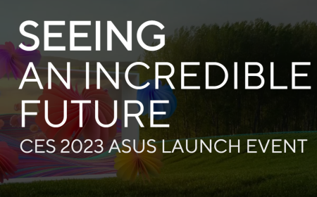 ASUS anuncia el evento de lanzamiento virtual Seeing an Incredible Future y salas de exposición exclusivas en Las Vegas