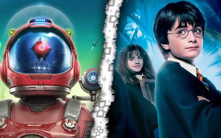Fan de Harry Potter construye Hogwarts en un planeta de No Man’s Sky