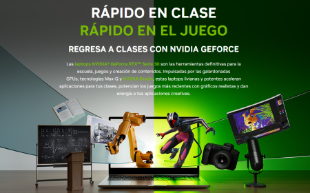 Gaming y Studio potenciados por los GPUs GeForce RTX serie 30 y Serie 40 de NVIDIA. 