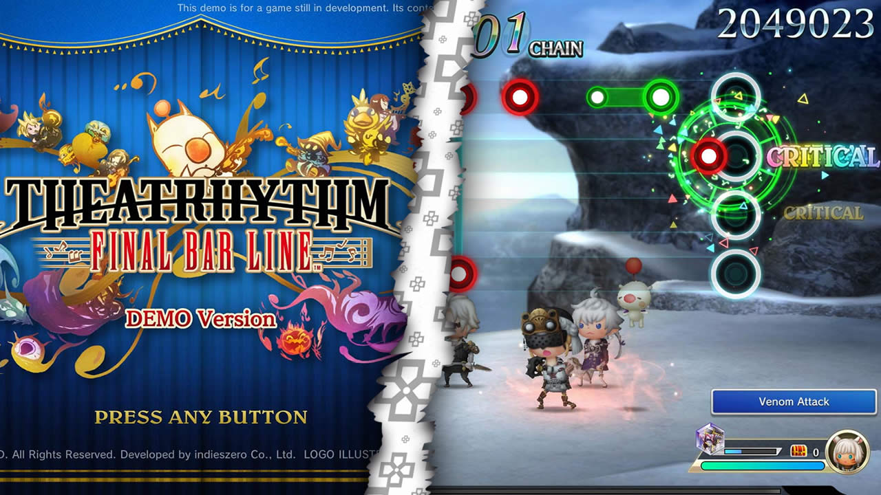 theatrhythm demo ps4 switch