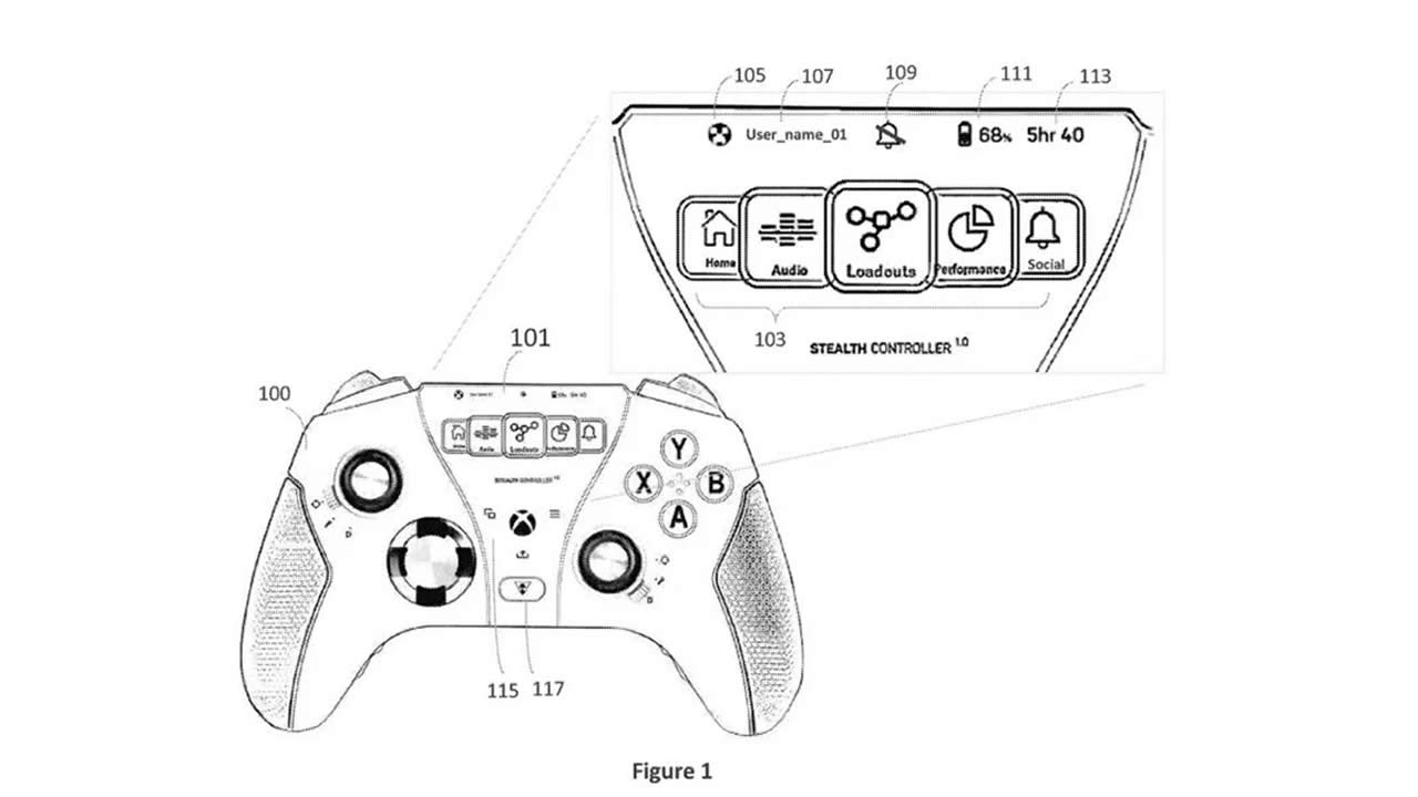 xbox control tactil pantalla