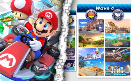 Mario Kart 8 Deluxe presenta 8 nuevas pistas DLC en su Wave 4
