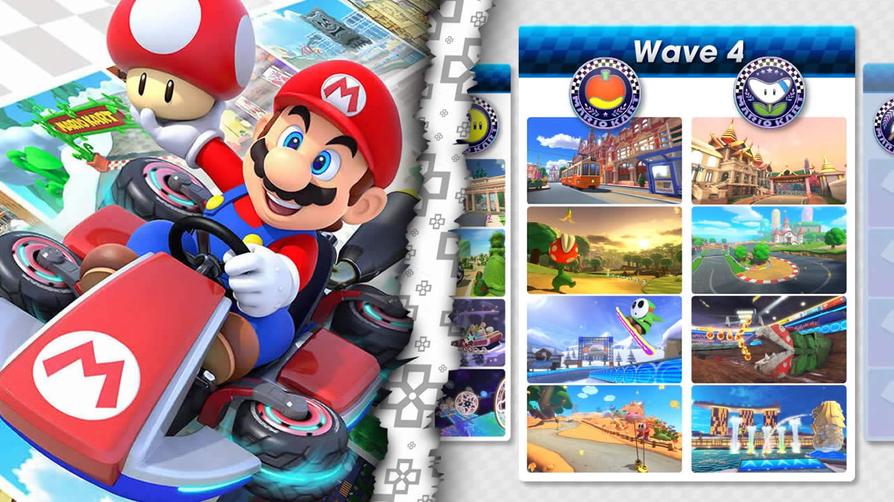 mario kart pistas wave 4