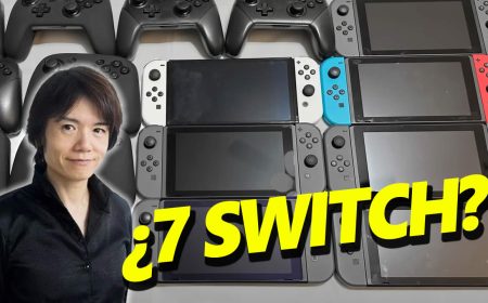 Creador de Smash Bros tiene SIETE consolas Nintendo Switch en su casa