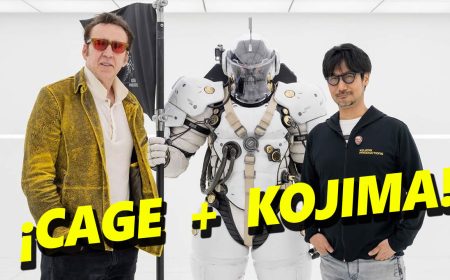 Nicolas Cage visitó el estudio de Hideo Kojima