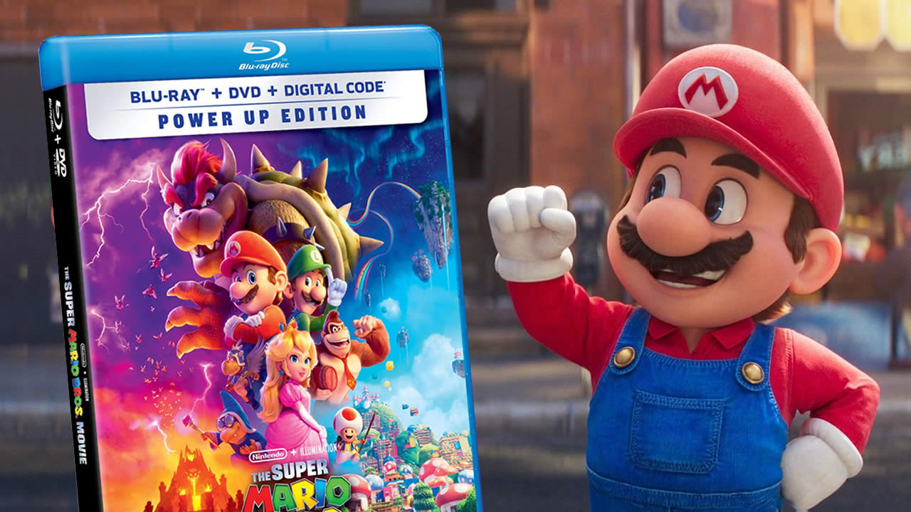 La película de Super Mario saldrá en Bluray este 13 de junio