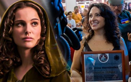 Cristina Hernández, Padmé en Star Wars, recibe reconocimiento por la 501st Legion