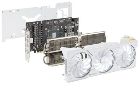 Asus anuncia la TUF Gaming GeForce RTX 4070 Ti White OC Edition