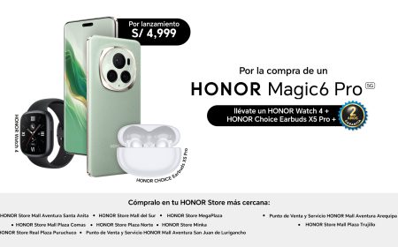 HONOR Magic6 Pro llegó a Perú. Conoce seis características premium del  que desafiarán el mercado local