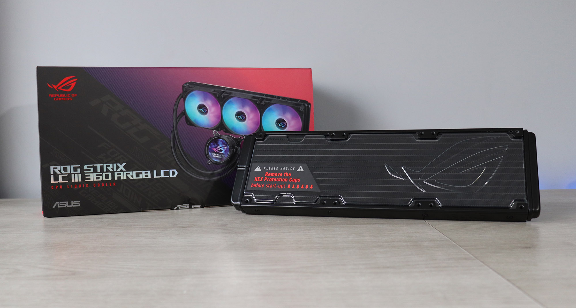 Imagen de ASUS ROG STRIX LC III 360 ARGB LCD – REVIEW