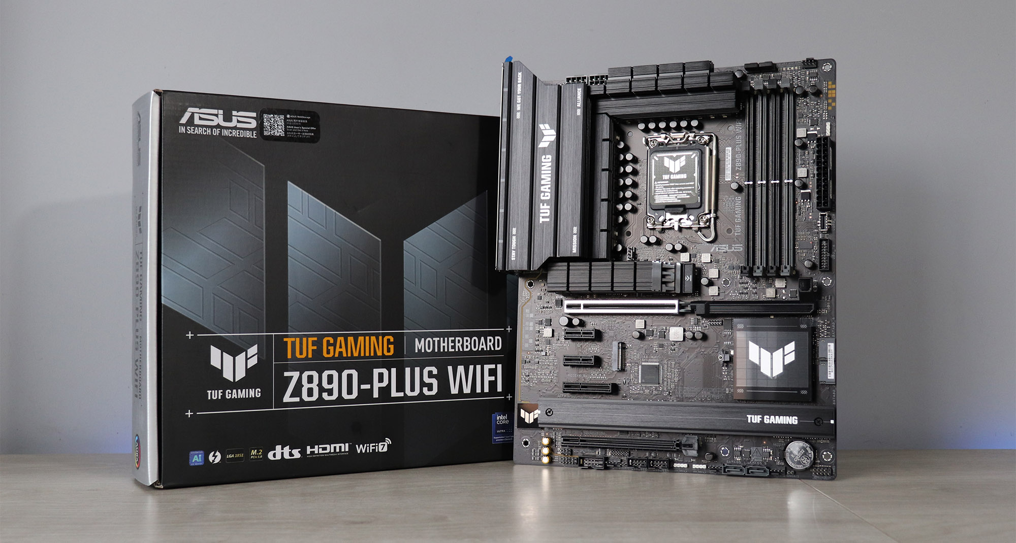 Imagen de ASUS TUG GAMING Z890-PLUS WI FI – REVIEW