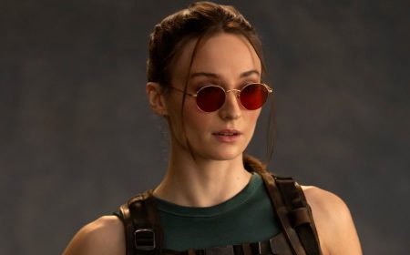 Así luce Sophie Turner como Lara Croft para la serie de Tomb Raider de Prime Video