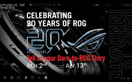 ASUS Republic of Gamers anuncia la campaña de celebración de su 20.º aniversario