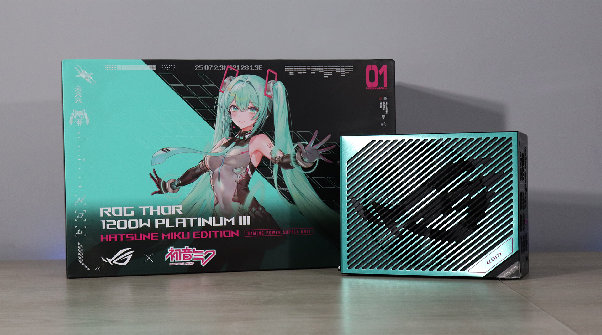 Imagen de ASUS ROG THOR 1200W PRATINUM III HATSUNE MIKU EDITION– REVIEW