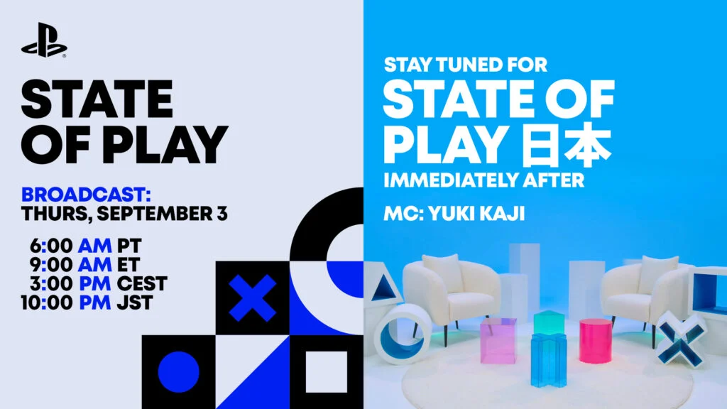 Sony confirma una doble edición de State of Play para este 3 de septiembre
