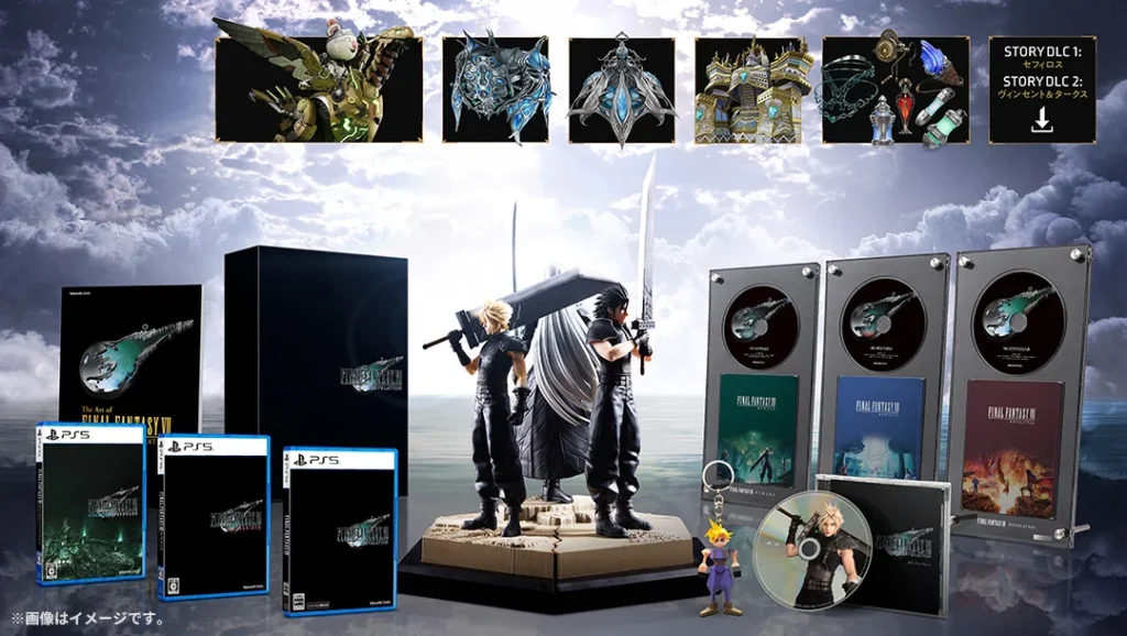 La trilogía de Final Fantasy VII Remake tendrá una edición de coleccionista exclusiva para Japón de 500 dólares