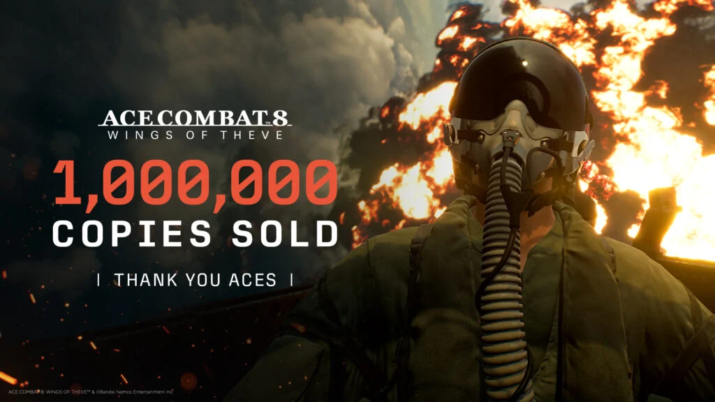 Ace Combat 8 supera el millón de copias vendidas en una semana y rompe récord de la franquicia